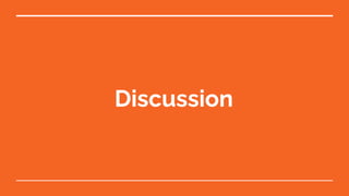 Discussion
 