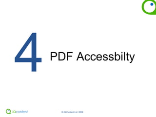 PDF Accessbilty 4 