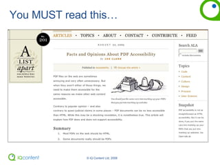 You MUST read this… 