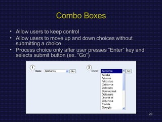 Accessible Java Application User Interface Design Guidelines | PPT