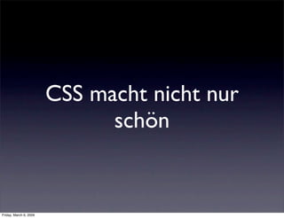 Accessible Javascript mit Frameworks - Best of Accessibility 2008