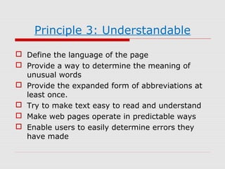 Preditable Definition Accessible computing | PPT