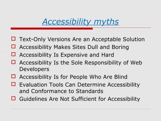 Accessible computing | PPT