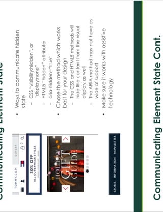 Accessible Mobile Website Design and Evaluation - James Jackson