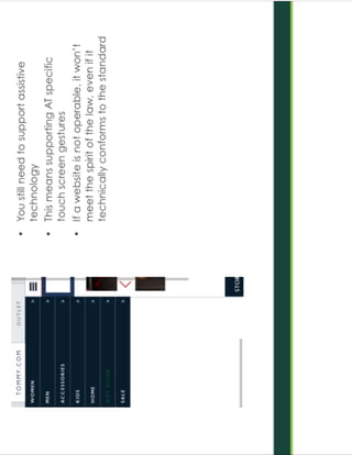 Accessible Mobile Website Design and Evaluation - James Jackson