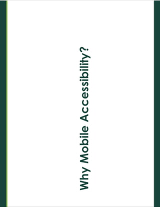 Accessible Mobile Website Design and Evaluation - James Jackson