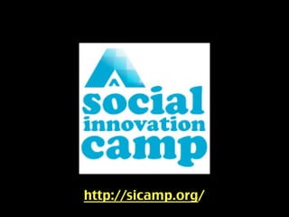 Social
  innovatio
      n


http://sicamp.org/