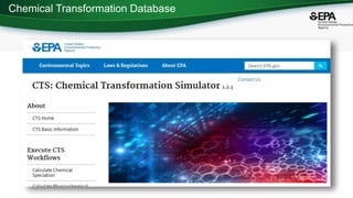 Chemical Transformation Database
 
