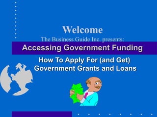 Getting Government Business Grants