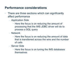 Accessing ims data from your java environments | PPTX
