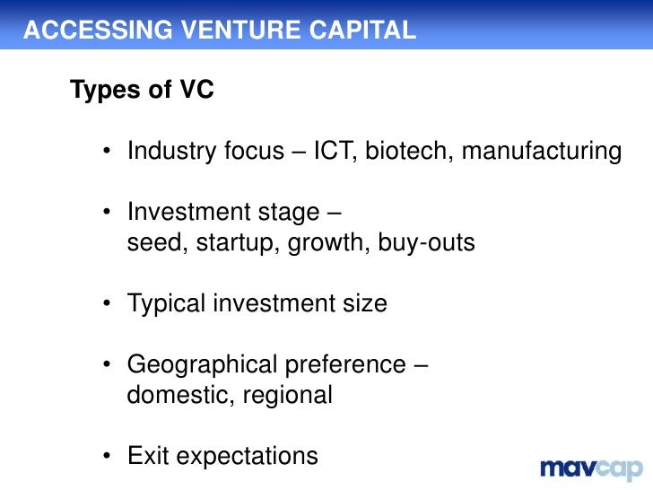 Accessing Venture Capital Funding For New Zealand Companies slideshare - 웹