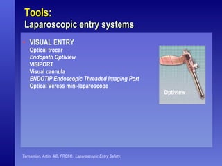 Optiview First Entry How to Deal with Access Injury: Digestive and Vascular | PPT