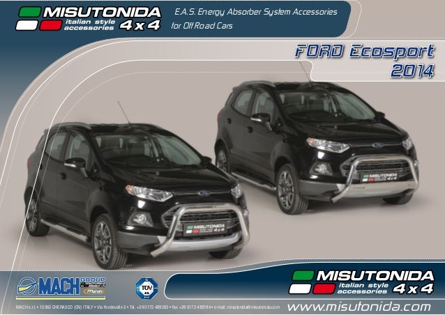 Accessoires ford ecosport 2014