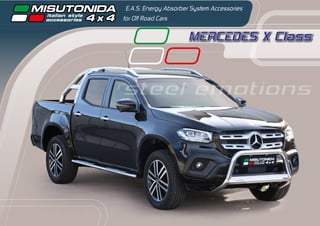 MERCEDES X Class
E.A.S. Energy Absorber System Accessories
for Off Road Cars
steel emotions
 