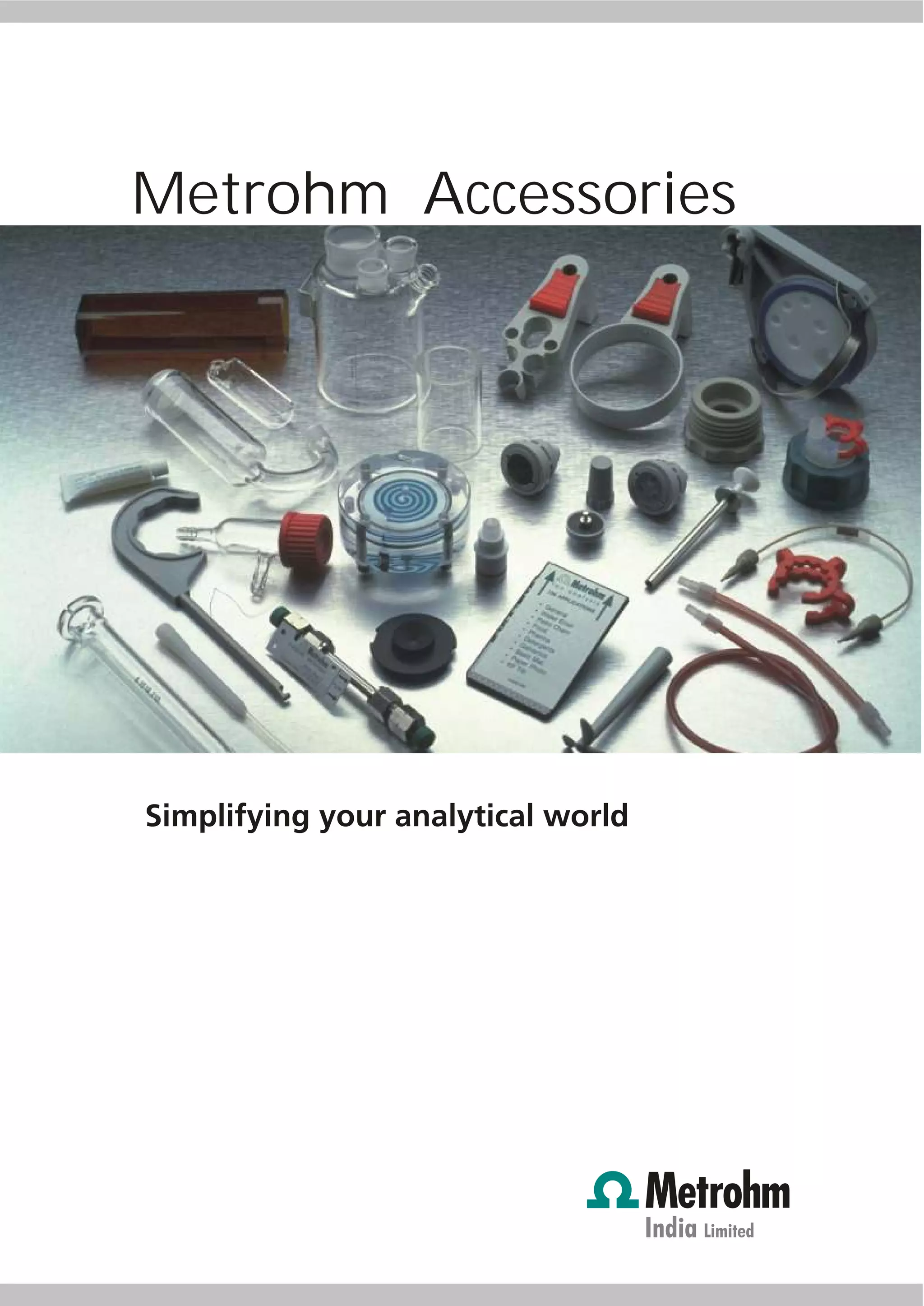 Accessories by Metrohm India PDF