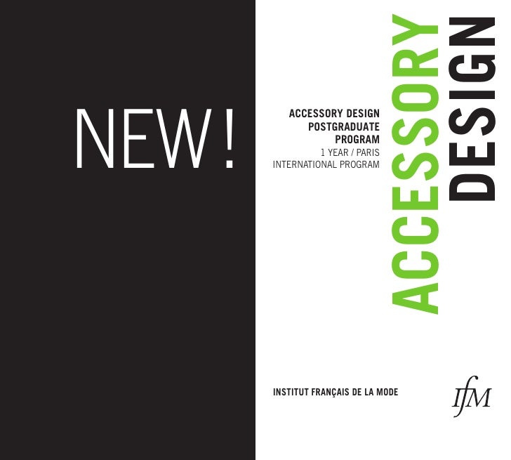 Accessory Design Postgraduate Program