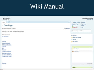 Wiki Manual   