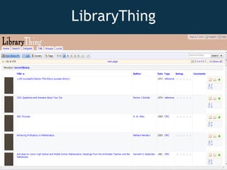 LibraryThing   
