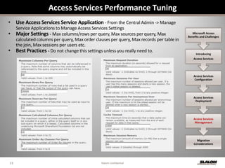 Access Services in SharePoint 2010 - All You Need to Know | PDF