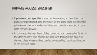 Access specifier | PPT