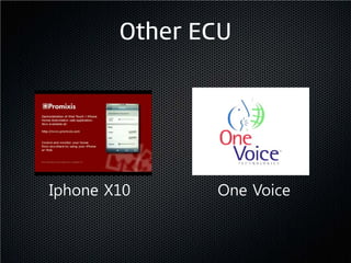 Other ECU




Iphone X10     One Voice
 