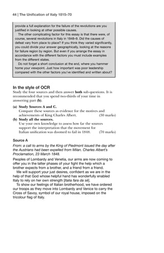 Unification History Knowledge Access to History. The Unification of Italy.pdf