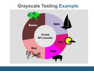 Grayscale Testing Example
 