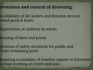 Control Drowning Risks Accidents and Injuries (Community medicine lecture).ppt