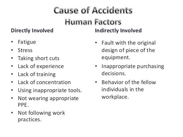 Accident Direct Cost Amp Indirect Cost