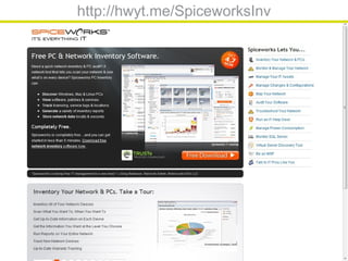 http://hwyt.me/SpiceworksInv
 