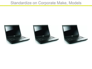 Standardize on Corporate Make, Models
 