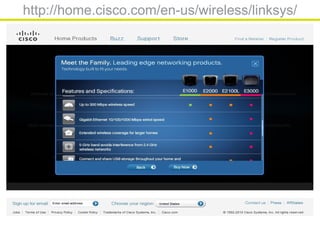 http://home.cisco.com/en-us/wireless/linksys/
 