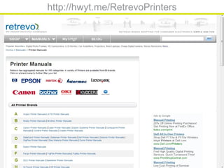 http://hwyt.me/RetrevoPrinters
 