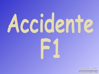 Accidente F1 