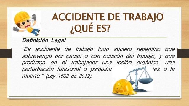 Accidentes de Trabajo Presentación