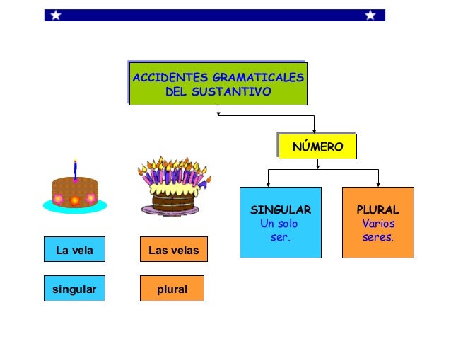 Accidentes gramaticales 5º prim.