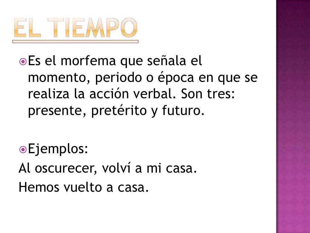 Accidentes gramaticales del verbo ppt