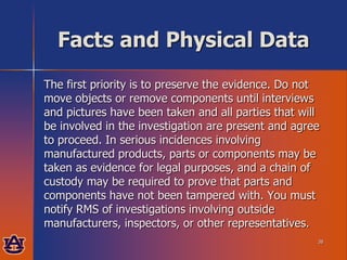 Investigation Rms Risk Management and Safety | PPTX