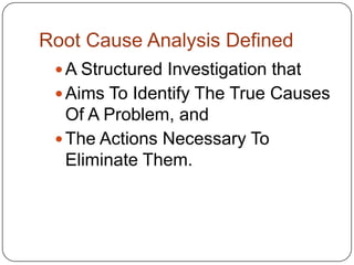 Accident Investigation & RCA | PPTX