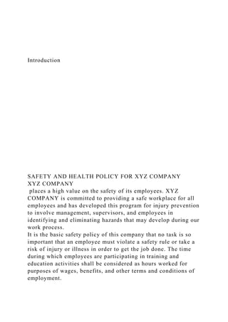 Accident Prevention Plan(Shatha .docx
