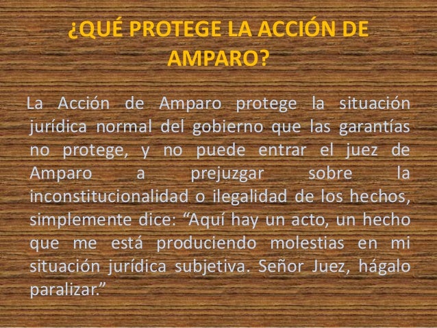 Acción de amparo