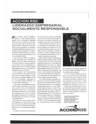 Acción RSE - HBR America Latina
