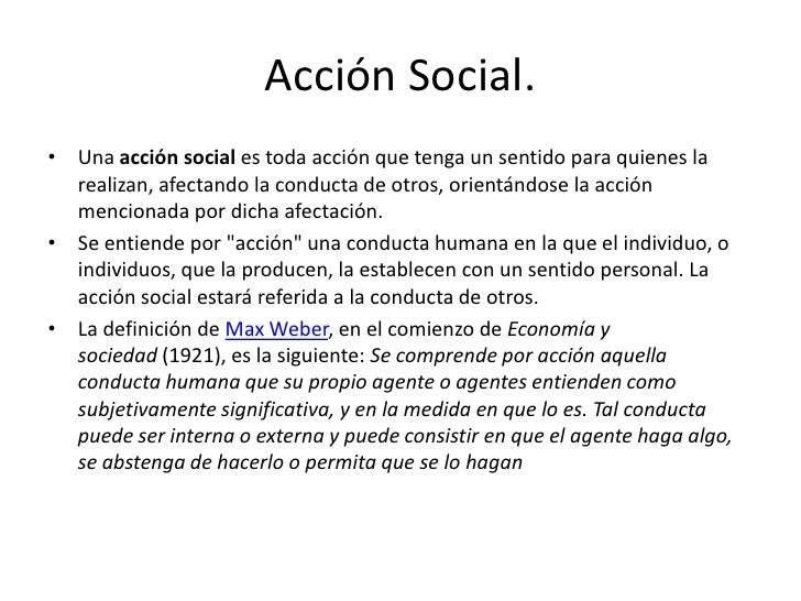 Acción social