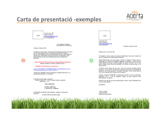 Carta de presentació -exemples




                         ☺
 