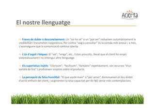 Com realitzar una acció comercial efectiva