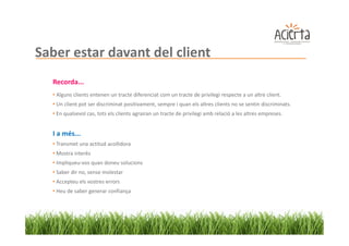 Com realitzar una acció comercial efectiva