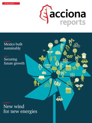 Nº 58 July 2014
reportsreports

Markets
New wind
for new energies
focus
Securing
future growth
Markets
Mexico built
sustainably
 