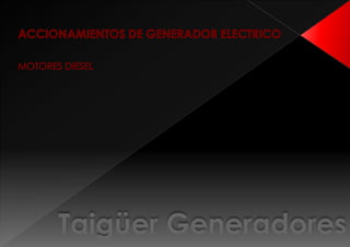 Taigüer Generadores
 