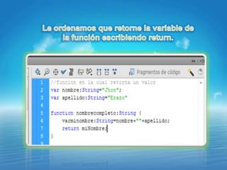 Acciones con action script