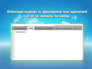 Acciones con action script